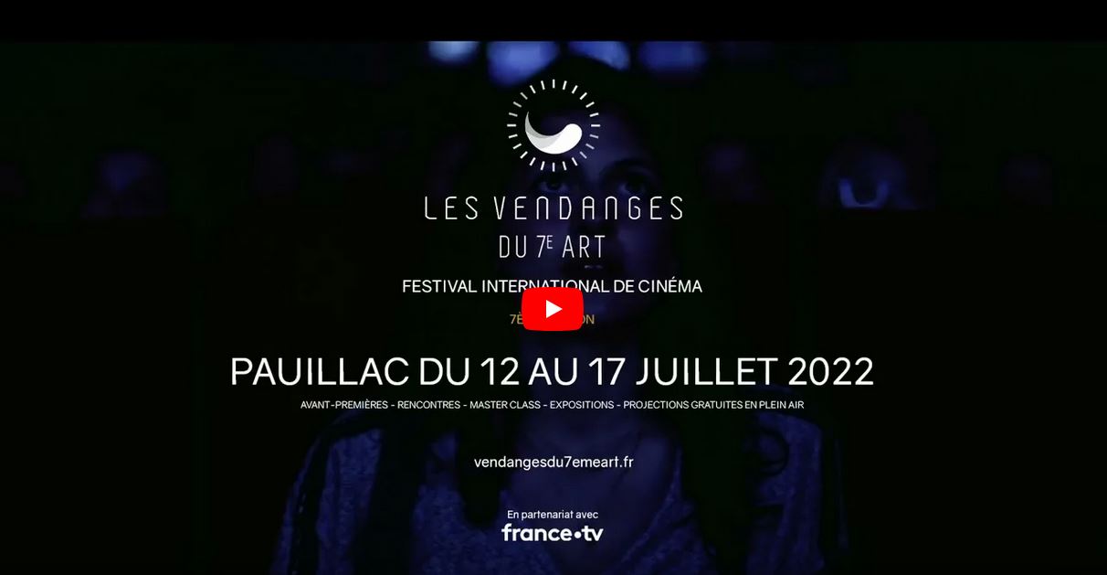 Annonce 7ème édition Festival Les Vendanges du 7ème Art 2022